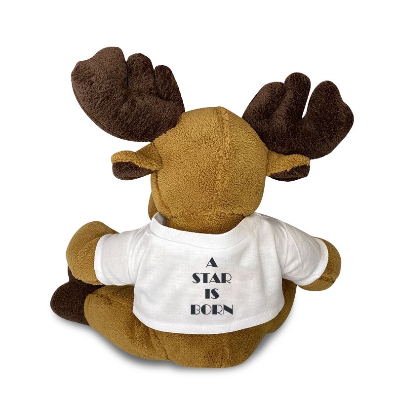 Peluche renne de Noël personnalisé