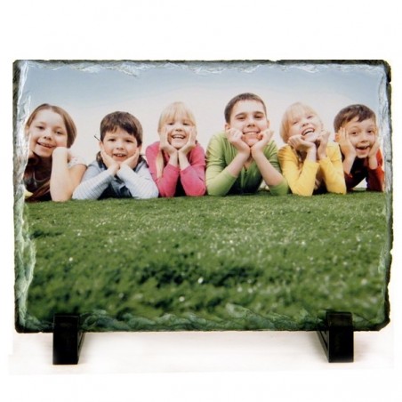 Personalized Rectangular Photo Slate [x]