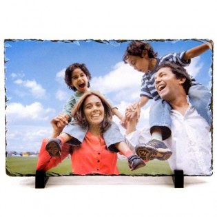 Personalized Rectangular Photo Slate [x]