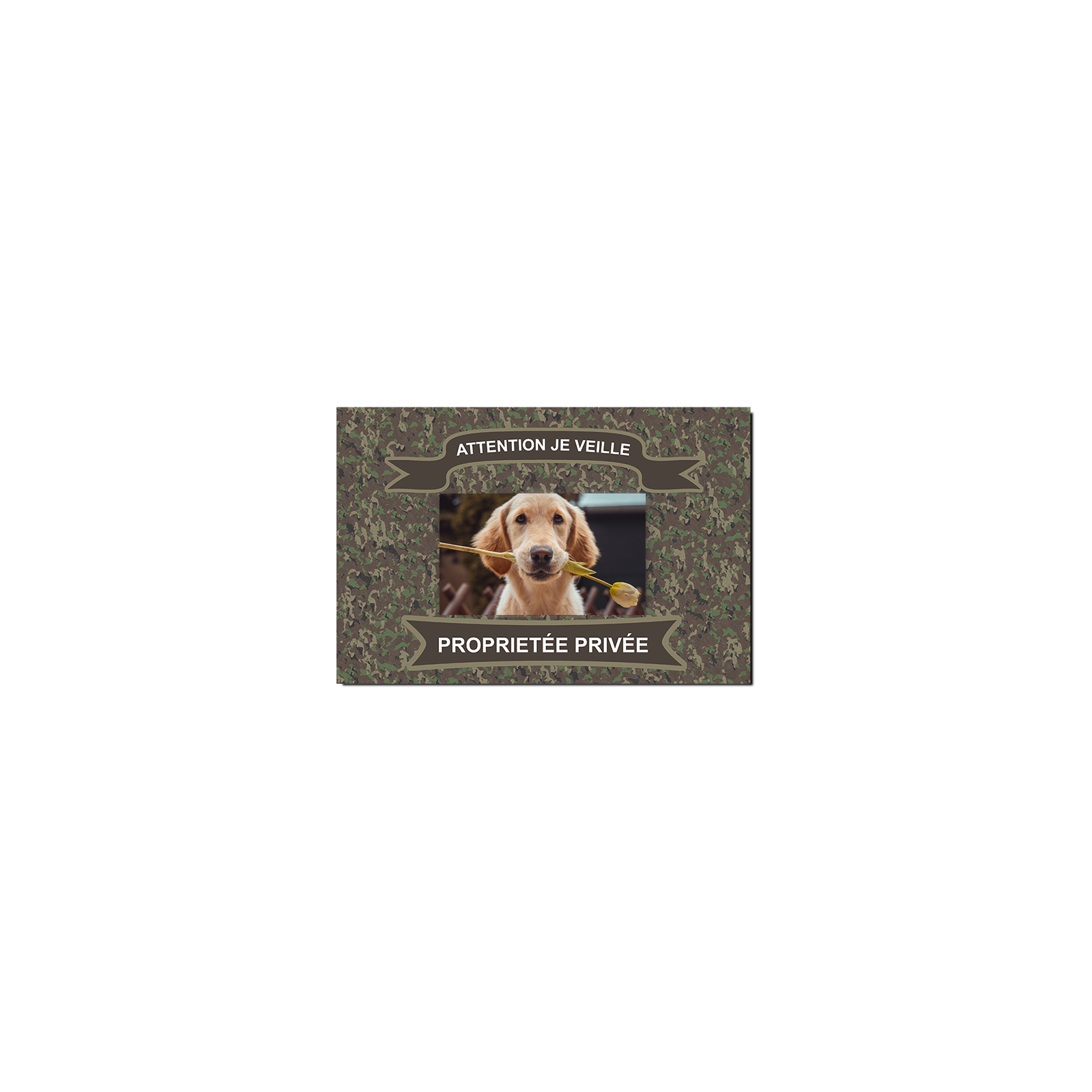 Personalized plaque | Private property