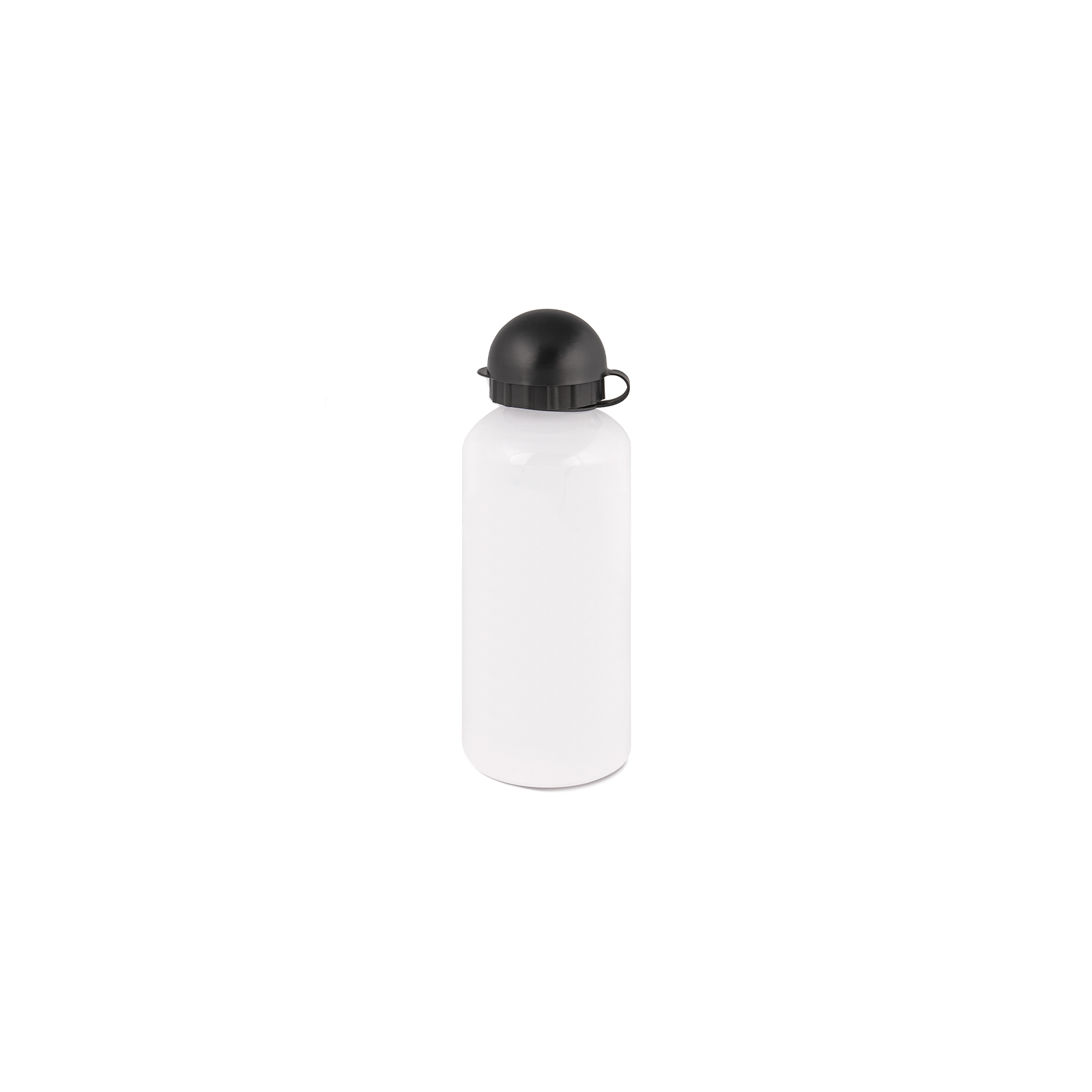 Gourde aluminium 500 mL personnalisable avec Texte et Photo · Petite bouteille d'eau isotherme transportable