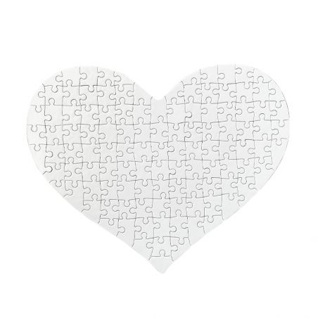 Personalized Heart Puzzle | 115 pieces