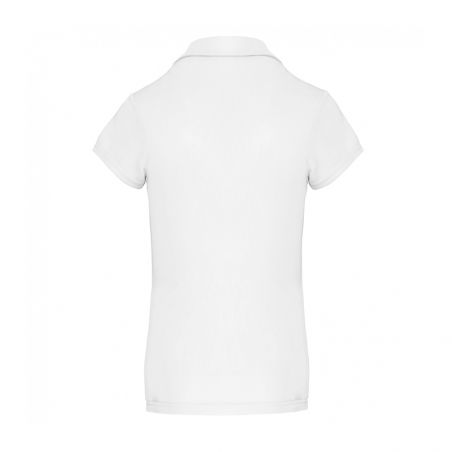 Personalized white women's polo shirt - Mother's Day | The most beautiful