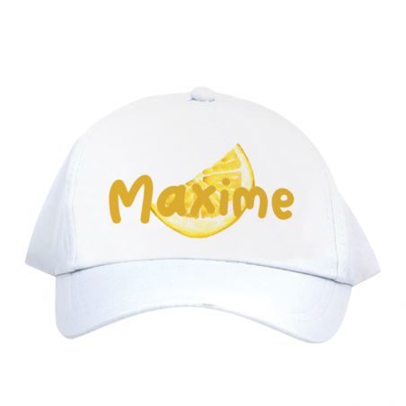 Casquette personnalisée | Modèle Agrume