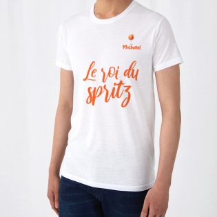 Tee-shirt personnalisé Homme | Le roi du Cocktail