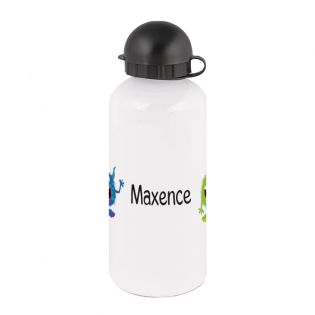 50cl aluminum bottle personalized with several monsters