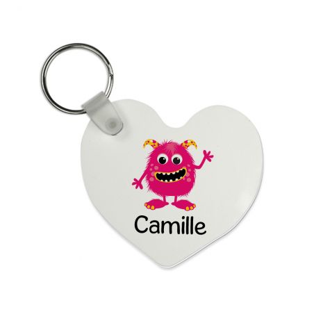 Child key ring | Heart