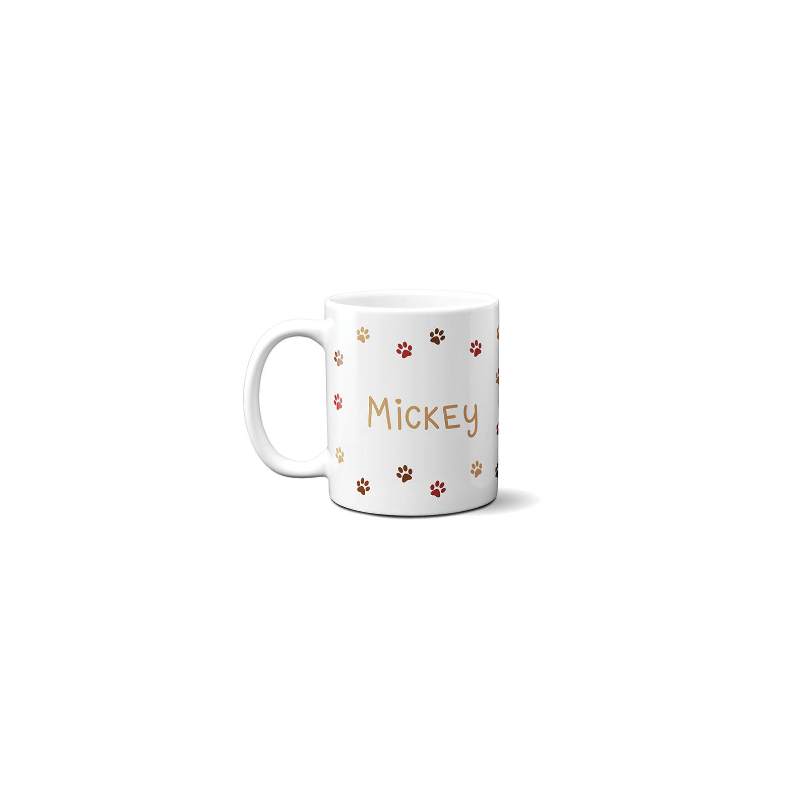 Personalized dog mug first name + photo