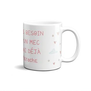 Personalized humorous cat mug