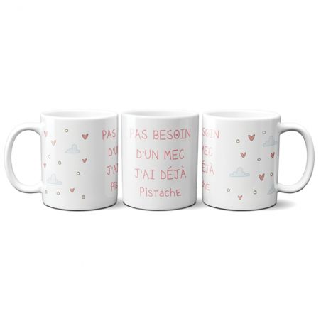 Mug personnalisé chat humoristique