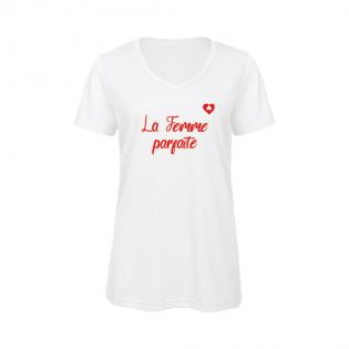 Customizable V-neck t-shirt | Women