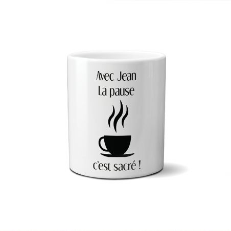 Mug personnalisé | Pause café