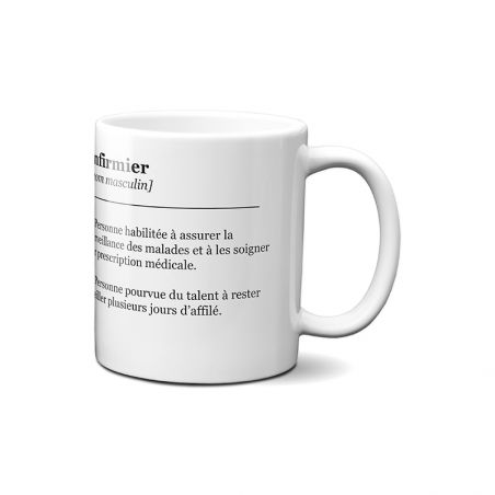 Mug original personnalisé | Définition Infirmier