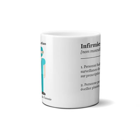 Mug original personnalisé | Définition Infirmier