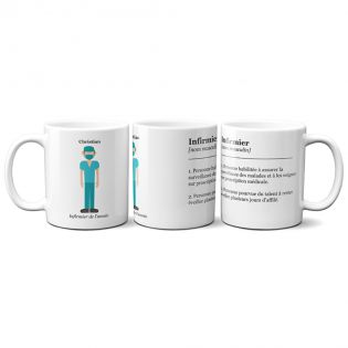 Mug original personnalisé | Définition Infirmier