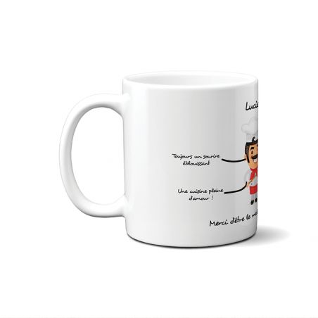 Personalized mug | Service - Construction - Catering