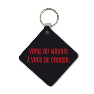 Porte-clefs personnalisé | Carré