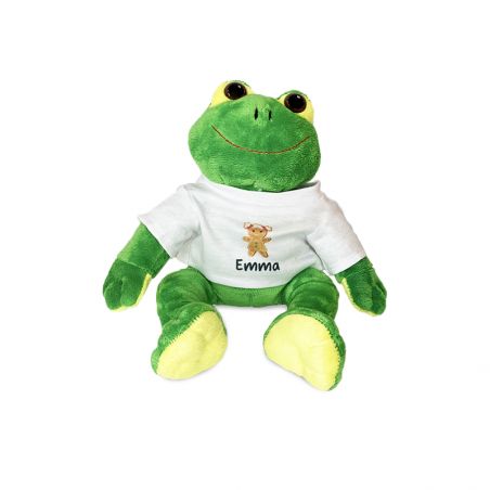 CHRISTMAS |Personalized plush | Frog