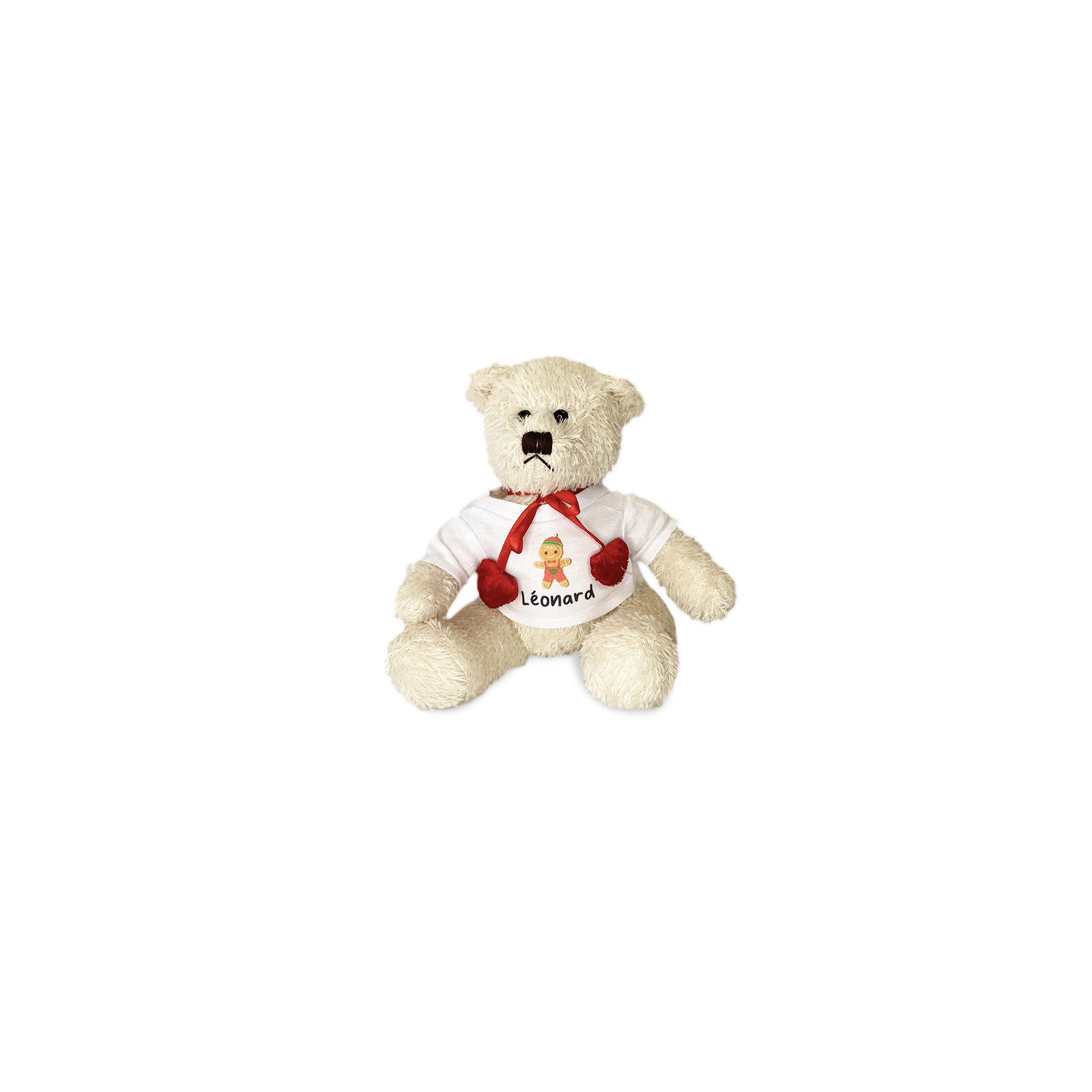 CHRISTMAS | Personalized plush | Bear heart