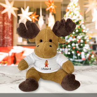 NOËL |Peluche personnalisée | Élan