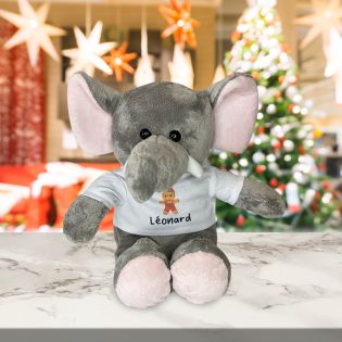 CHRISTMAS elephant plush toy