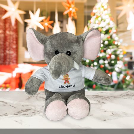 Peluche éléphant NOEL