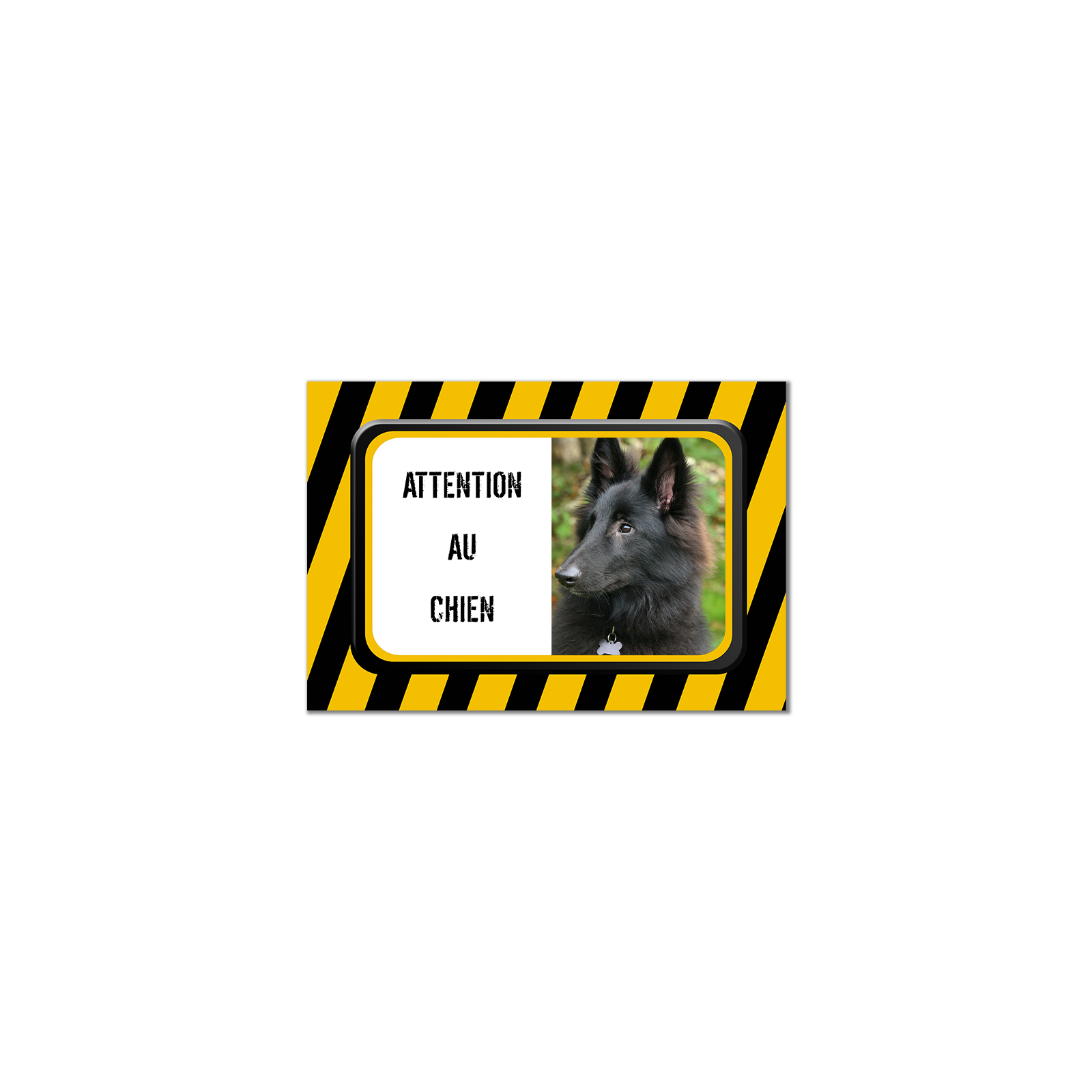 Personalized plaque | BEWARE OF DOG