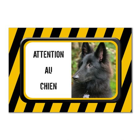 Plaque personnalisée | Attention au chien