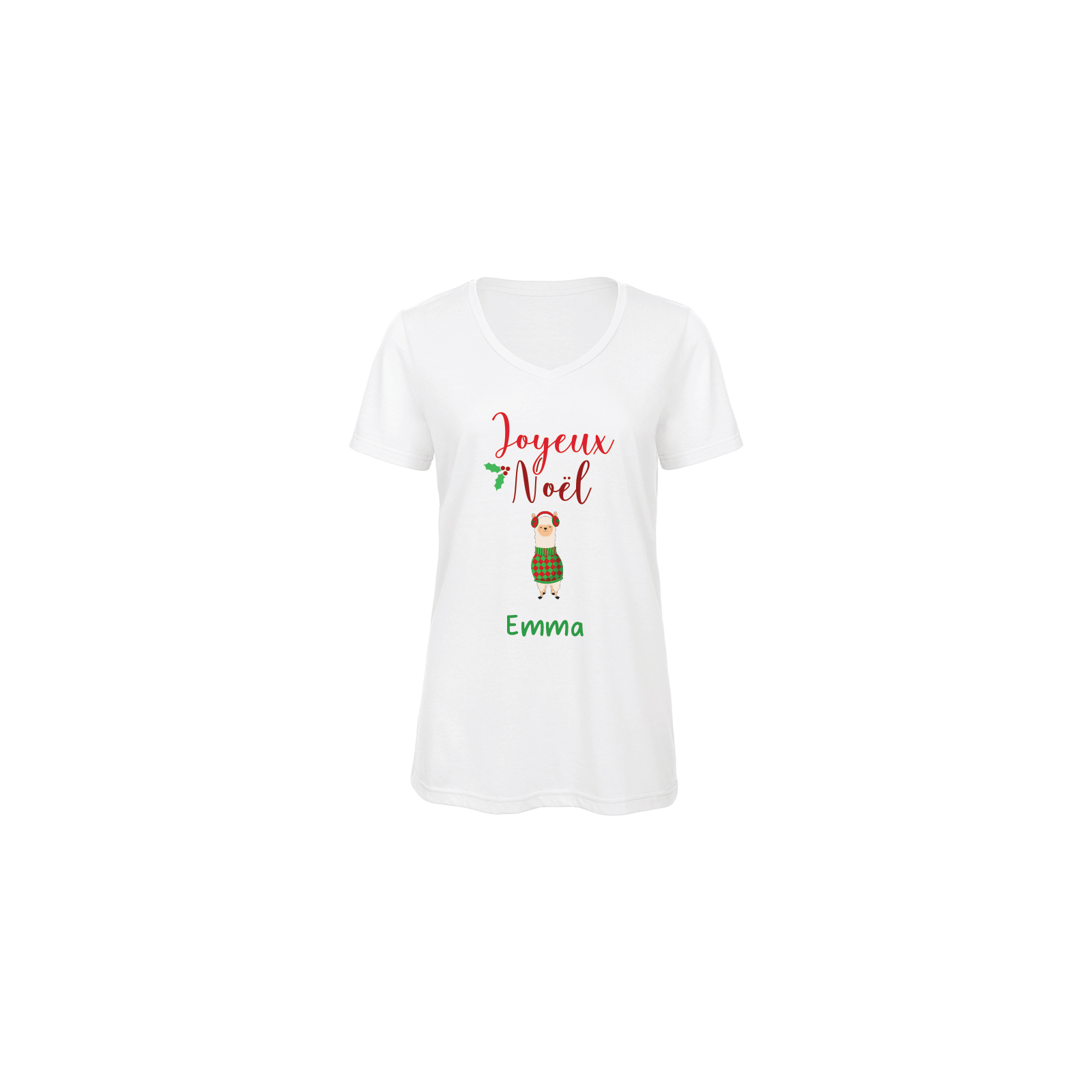 Customizable V-neck t-shirt | Women