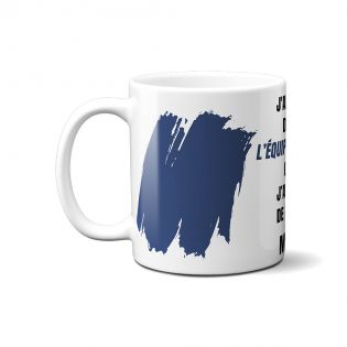 Mug personnalisé · Supporter de l'équipe de France