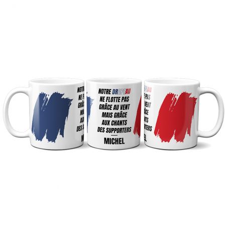 Personalized mug · Songs of French supporters