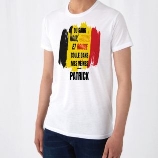 Tee-shirt blanc personnalisé | Belgique