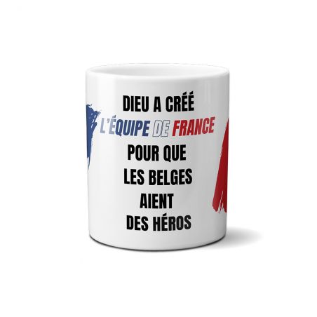 Personalized mug · French team supporter accessory