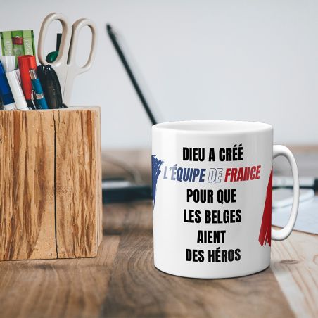 Personalized mug · French team supporter accessory