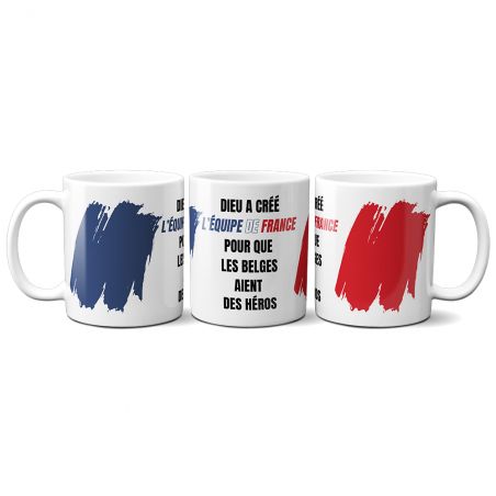 Personalized mug · French team supporter accessory