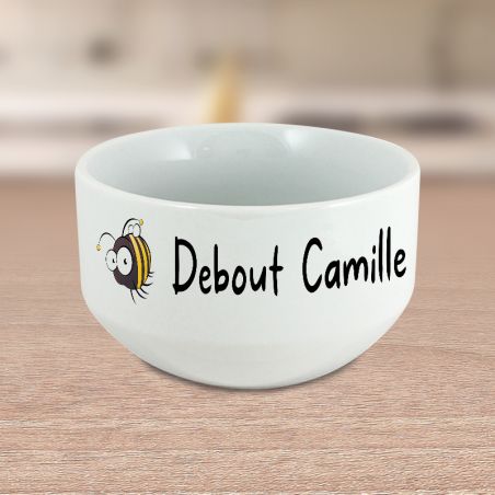 Personalized cereal bowl