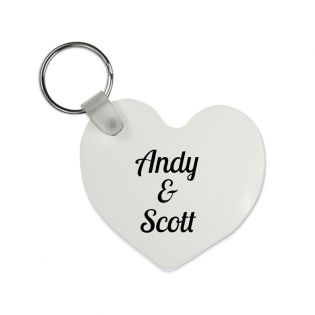 Personalized house keyring Text and Photo · Mom gift idea | Heart