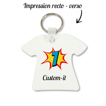 Personalized Keychain | Soccer jersey