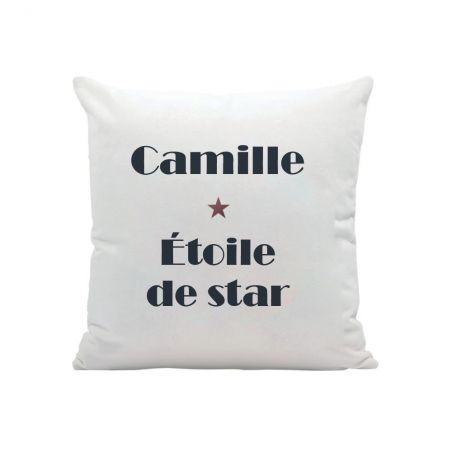 Personalized decorative cushion with photo | Cat mom