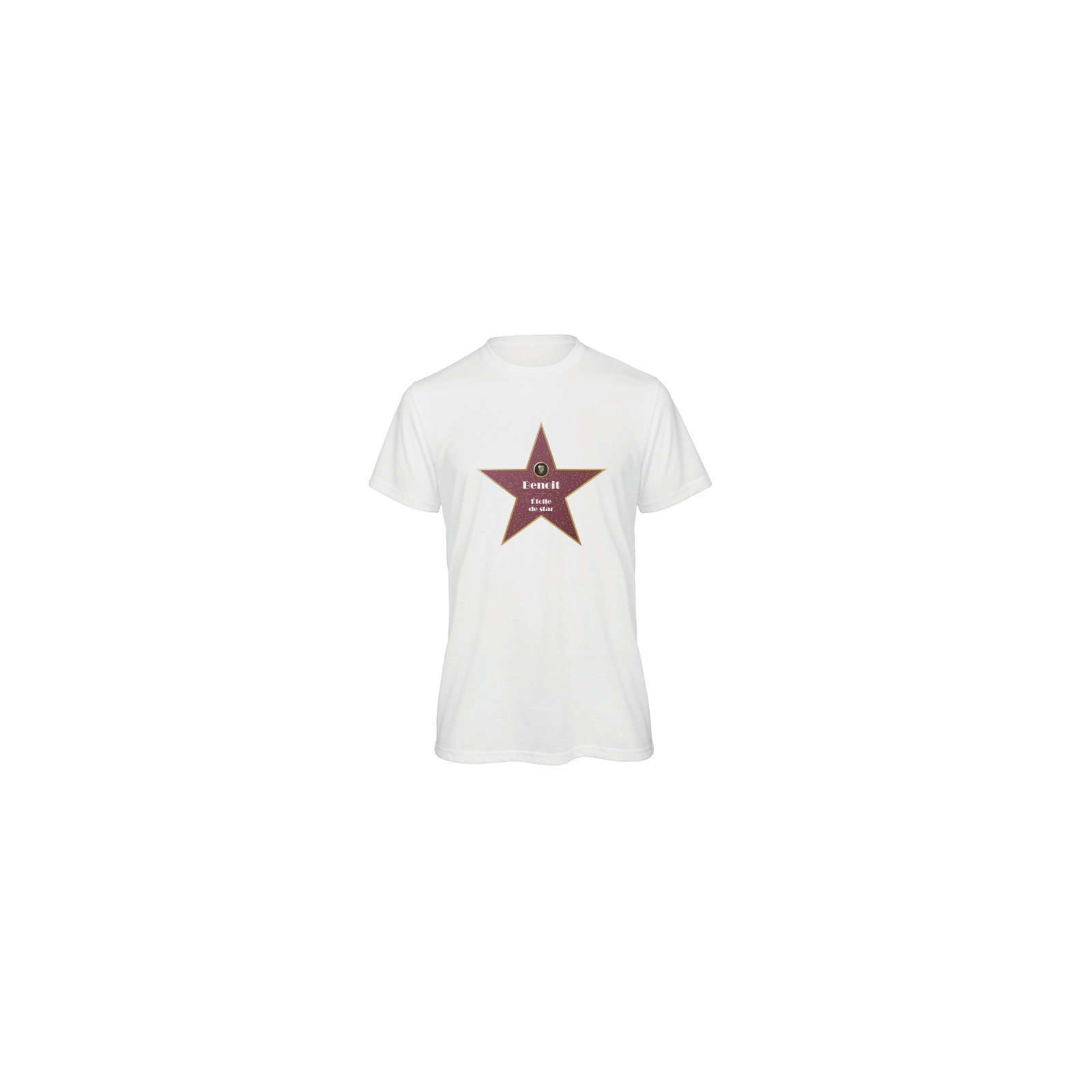 T-shirt personnalisé pour Homme - Walk of Fame