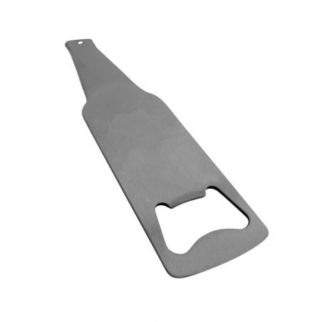 Bottle-shaped bottle opener