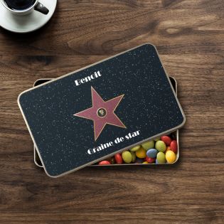 Boite rectangulaire à gâteaux, thé ou café personnalisée