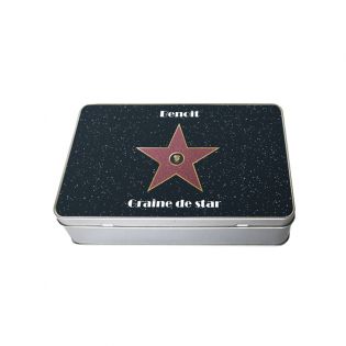 Rectangular box for personalized cakes, tea or coffee · Walk of fame