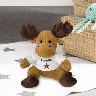 Personalized animal plush toy for baby · A star is born | Momentum