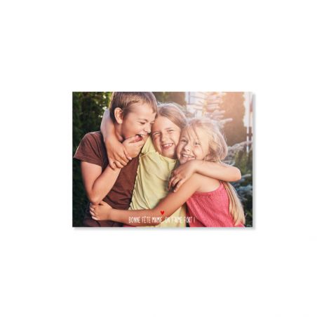 Aluminum Photo Plaque · Grandma Photo Decoration Gift | 15x20cm