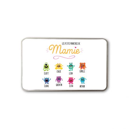 Personalized Granny's Monsters aluminum storage box