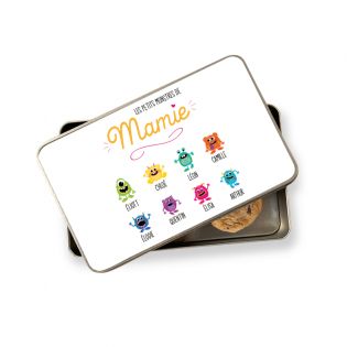 Personalized Granny's Monsters aluminum storage box