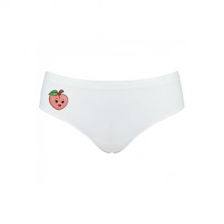 Humorous personalized panties with first name - Fruits model