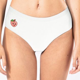 Humorous personalized panties with first name - Fruits model