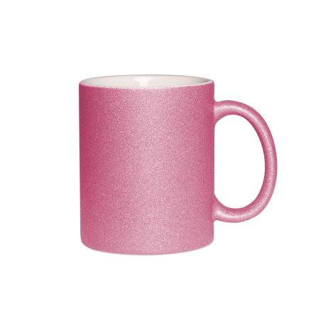 Personalized Pink Glitter Mug Queen of the Dance Floor